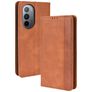 Mobigear Sensation Motorola Edge X30 Hoesje Bookcase Portemonnee - Cognac