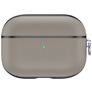 Valenta Snap Apple AirPods Pro 1 Hoesje Echt Leer - Grijs