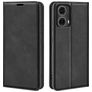 Mobigear Retro Slim Motorola Moto G85 Hoesje Bookcase Portemonnee - Zwart