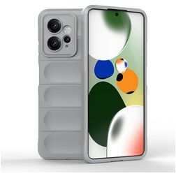 Mobigear Bumpy Xiaomi Redmi Note 12 Hoesje Flexibel TPU Backcover - Grijs