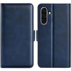 Mobigear Slim Magnet Samsung Galaxy A36 Hoesje Bookcase Portemonnee - Donkerblauw