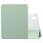 Mobigear Tri-Fold Gel iPad 10 (2022) Hoes TPU,Kunstleer Bookcase + Stylus Houder - Groen