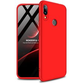 Mobigear TriGuard Xiaomi Redmi 7 Hoesje Hardcase Backcover - Rood Mobigear TriGuard Xiaomi Redmi 7 Hoesje Hardcase Backcover - Rood