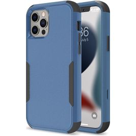 Mobigear Ultra Tough iPhone 14 Pro Hoesje Hardcase Backcover Shockproof - Blauw