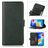 Mobigear Wallet iPhone 15 Pro Hoesje Bookcase Portemonnee - Groen