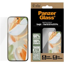 PanzerGlass Ultra Wide Fit Google Pixel 9 Glazen Screenprotector - Case Friendly