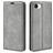 Mobigear Retro Slim iPhone 16e Hoesje Bookcase Portemonnee - Grijs