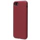 Mobiparts iPhone SE (2020) Siliconen Hoesje Backcover - Plum Red