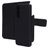 Mobiparts Samsung Galaxy A17 Hoesje Echt Leer Uitneembare 2in1 Bookcase Portemonnee - Zwart