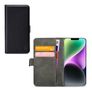 Mobilize Classic Gelly Wallet iPhone 14 Plus Hoesje Bookcase Portemonnee - Zwart