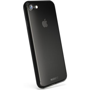 Nudient Thin iPhone SE (2022) Hoesje Flexibel TPU Backcover - Ink Black