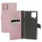Mobiparts Saffiano Wallet Samsung Galaxy A42 Hoesje Bookcase Portemonnee - Roze
