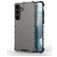 Mobigear Honeycomb Samsung Galaxy S24 Plus Hoesje Hardcase Backcover Shockproof - Zwart