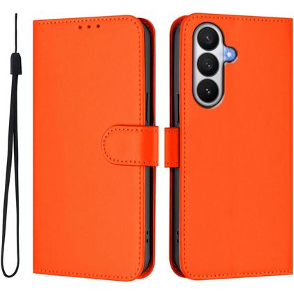 Mobigear Urban Wallet Samsung Galaxy S26 Hoesje Bookcase Portemonnee - Oranje