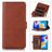 Mobigear Wallet Motorola Moto G42 Hoesje Bookcase Portemonnee - Bruin
