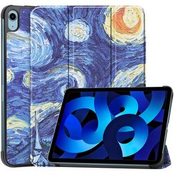 Mobigear Tri-Fold iPad 10 (2022) Hoes Bookcase - Starry Sky