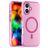 Mobigear Shockproof iPhone 17 MagSafe Hoesje Hardcase Backcover - Roze