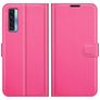 Mobigear Classic TCL 20L Hoesje Bookcase Portemonnee - Magenta
