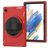 Mobigear SureGrip Samsung Galaxy Tab A8 10.5 (2021) Hoes Hard Kunststof,Siliconen Backcover + Standaard - Rood