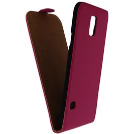 Mobilize Ultra Slim Flip Samsung Galaxy S5 Hoesje Flipcase - Fuchsia