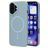 Mobiparts Slim Line iPhone 16 MagSafe Hoesje Hardcase Backcover - Sage Green