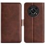 Mobigear Slim Magnet HONOR Magic 4 Lite Hoesje Bookcase Portemonnee - Bruin