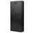 Mobigear Flowers Samsung Galaxy A33 Hoesje Bookcase Portemonnee - Zwart