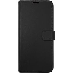 Valenta Gel Skin Samsung Galaxy A13 4G Hoesje Echt Leer Bookcase Portemonnee - Zwart