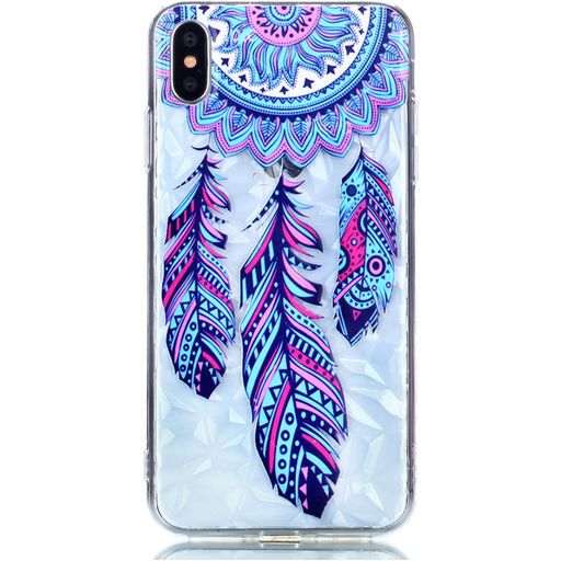 Mobigear Design iPhone XS Max Hoesje Flexibel TPU Backcover - Dromenvanger