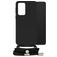 Mobilize Lanyard Gelly Samsung Galaxy A33 Flexibel TPU Hoesje met koord - Zwart