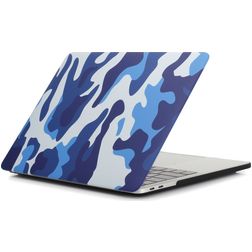 Mobigear Design MacBook Pro 16 Inch (2019-2020) Hoes Hardshell Laptopcover MacBook Case - Sea Camauflage - Model A2141
