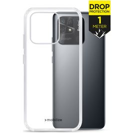 Mobilize Naked Protection Doorzichtig Xiaomi Redmi 10C Hoesje Hardcase Backcover Shockproof - Transparant