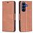Mobigear Excellent Samsung Galaxy S26 FE Hoesje Bookcase Portemonnee - Bruin