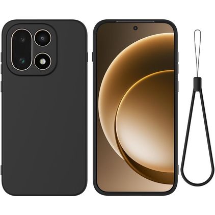 Mobigear Rubber Touch OnePlus 15 Siliconen Hoesje Backcover - Zwart