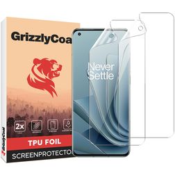 GrizzlyCoat OnePlus 10 Pro Hydrogel TPU Screenprotector - Case Friendly (2-Pack)