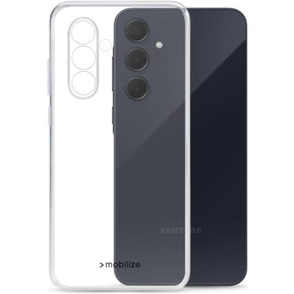 Mobilize Gelly Doorzichtig Samsung Galaxy A55 Hoesje Flexibel TPU Backcover - Transparant