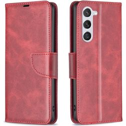 Mobigear Excellent Samsung Galaxy S24 Hoesje Bookcase Portemonnee - Rood
