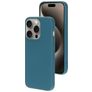 Mobiparts iPhone 15 Pro Siliconen Hoesje Backcover - Blueberry Blue