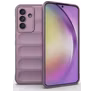 Mobigear Bumpy Samsung Galaxy A56 Hoesje Flexibel TPU Backcover - Paars