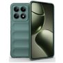 Mobigear Bumpy Xiaomi 14T Hoesje Flexibel TPU Backcover - Groen