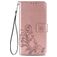 Mobigear Clover Samsung Galaxy A32 4G Hoesje Bookcase Portemonnee - Roségoud