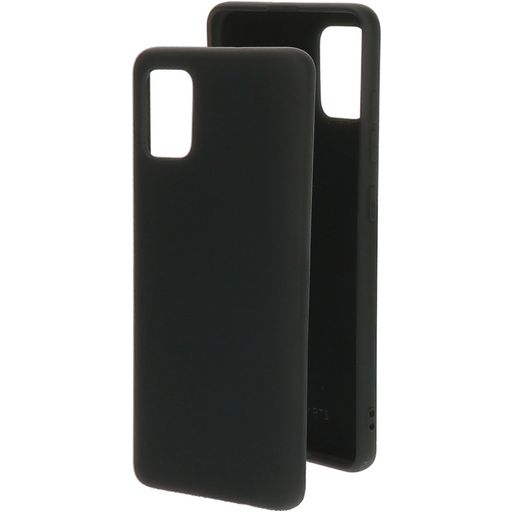 Mobiparts Samsung Galaxy A51 Siliconen Hoesje Backcover - Zwart