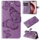 Mobigear Butterfly iPhone 16 Pro Hoesje Bookcase Portemonnee - Paars