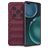 Mobigear Bumpy HONOR Magic 4 Pro Hoesje Flexibel TPU Backcover - Bordeaux Rood