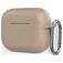 Mobigear Classic Apple AirPods Pro 2 Hoesje Flexibel Siliconen - Sand Pink