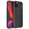 Mobigear Luxury iPhone 12 Hoesje Flexibel TPU Backcover - Zwart