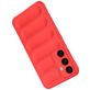 Mobigear Bumpy Samsung Galaxy S24 Plus Hoesje Flexibel TPU Backcover - Zwart