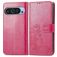 Mobigear Clover Google Pixel 10 Pro Hoesje Bookcase Portemonnee - Magenta