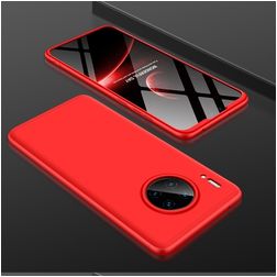 Mobigear TriGuard Huawei Mate 30 Hoesje Hardcase Backcover - Rood
