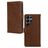 Mobilize Wallet Samsung Galaxy S25 Ultra Hoesje Echt Leer Bookcase Portemonnee - Bruin